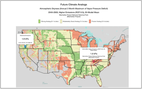 Climate Analogs Tool